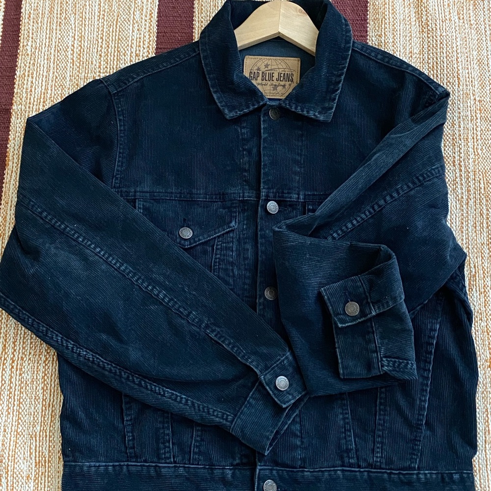 Women’s Navy Corduroy Jacket